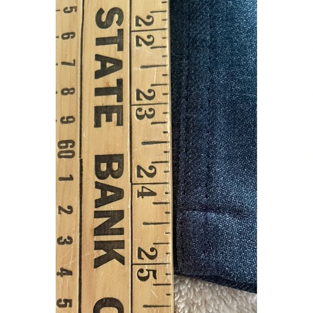 Vintage Levis‎ Mens Blue Dacron Polyester Casual Pants Size 36x25 Trousers